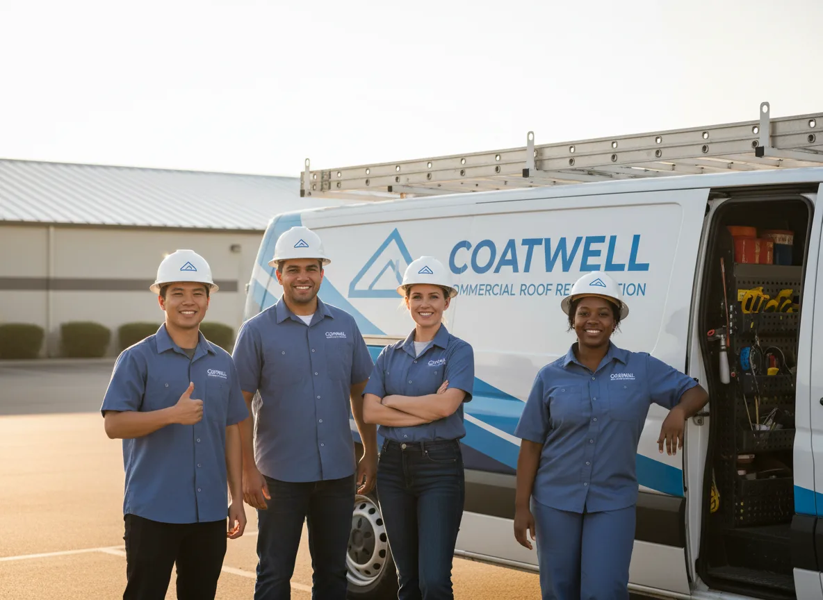 Commercial roof coating company in Gideon, MO